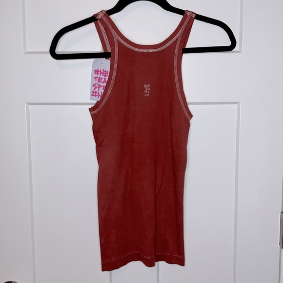 NWT One Teaspoon Bossa Red Bower Bird Singlet - Picture 4 of 7